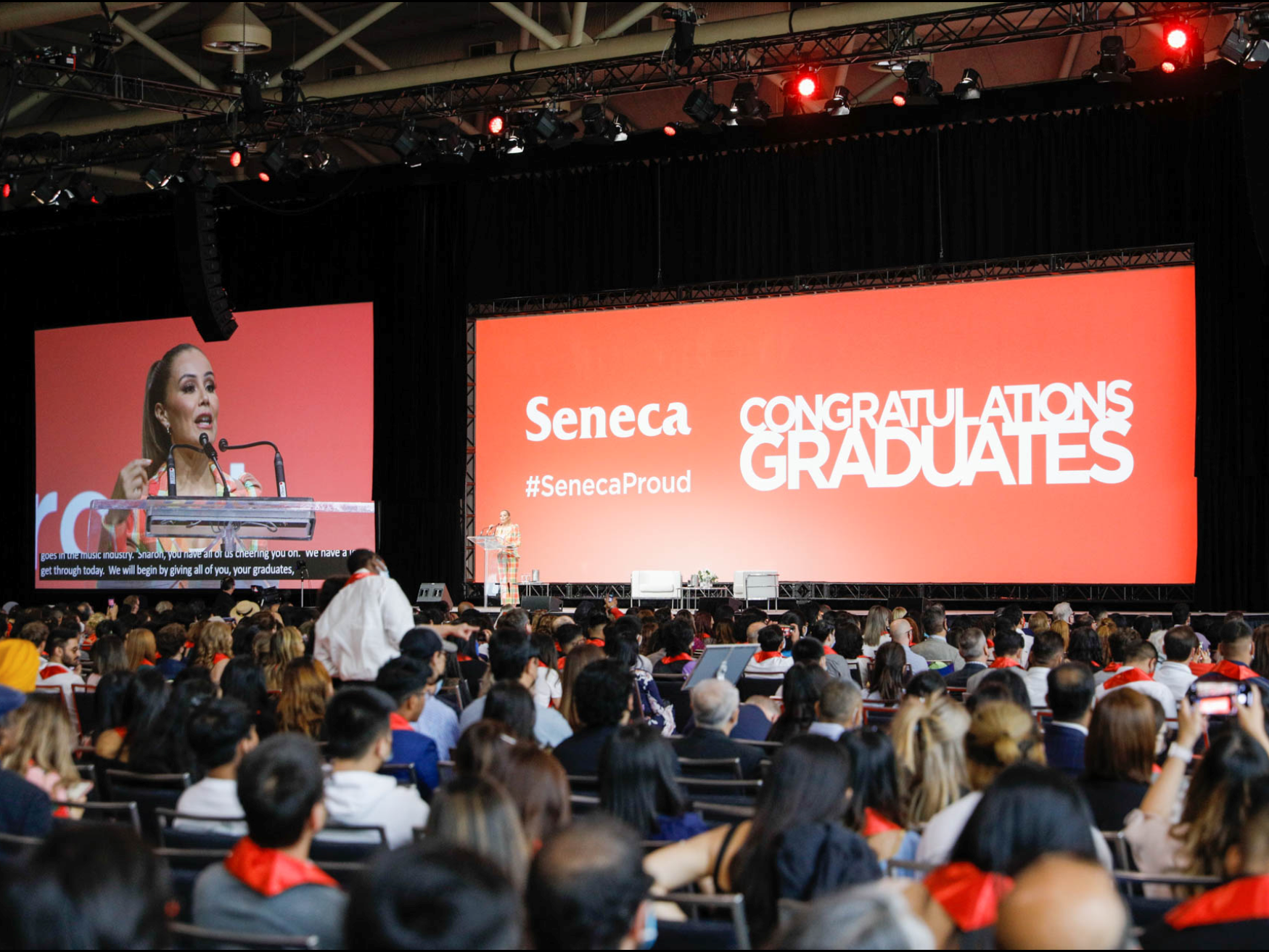 Watch recordings of Seneca’s Graduation Celebration