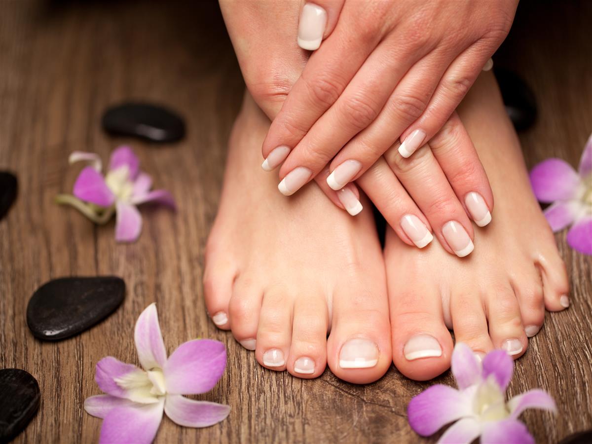 Treat yourself to a manicure and pedicure at Evolutions Spa